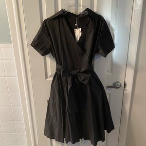 NWT Black Retro dress XL